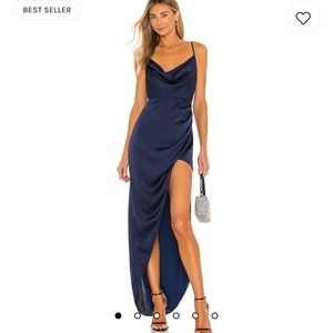 NBD by Revolve Shelby Dress in Navy